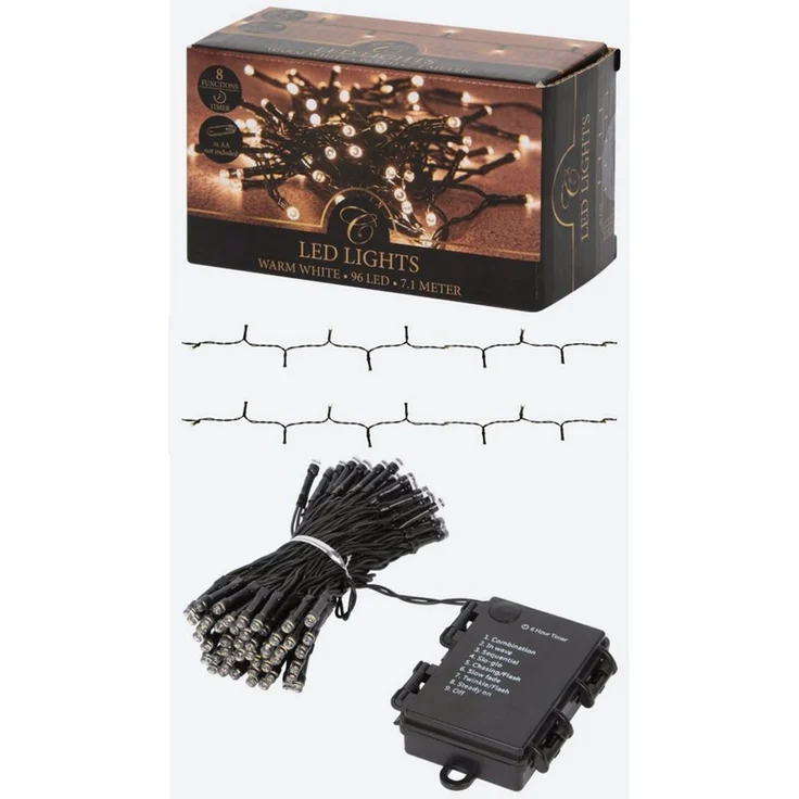 Spectrum LED-Lichterkette Weihnachtsbeleuchtung 200 LED 400 cm – Bild 3