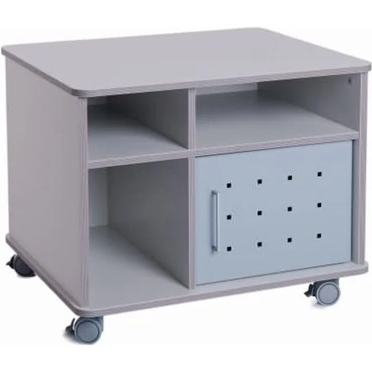 Rocada Kopier- und Druckerschrank RD4020/1 auf Rollen grau – Bild 1