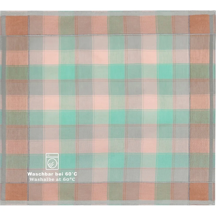 Betz Taschentuch 12 Stück Damen Stoff Taschentücher Paloma III Größe 30x30 cm, (12-St. Dessin 7), 100% Baumwolle, Dessin 7 – Bild 3