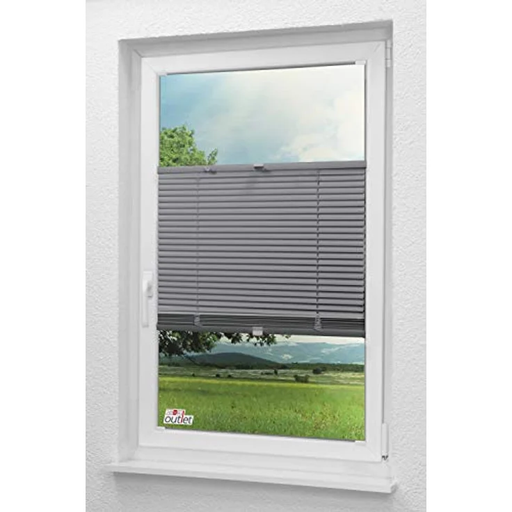 Alujalousie 20mm verspannt (B x H) 120cm * 130cm in silber, frei verschiebbar – Bild 2