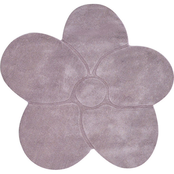 Teppich KOKKINI Violett ø 140 cm Wolle