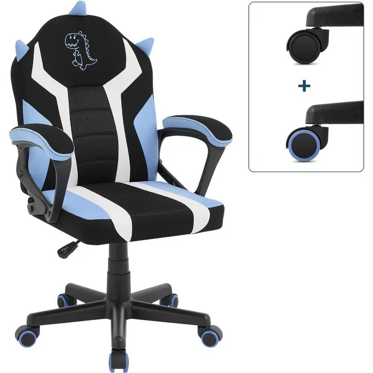 Woltu Gaming-Stuhl (1 St), Gaming Stuhl Kinder, mit doppelte radsätze, Ergonomisch
