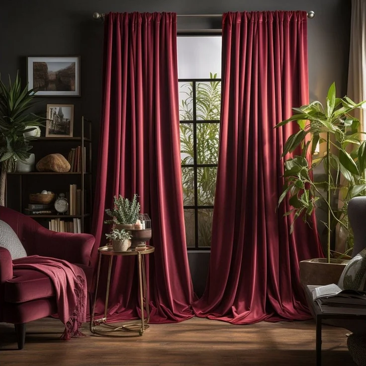 Sunicol Vorhang 2er Set Samtvorhänge Kräuselband Verdunkelungsvorhang, Blickdicht Velvet Gardinen für Schlafzimmer Wohnzimmer – Bild 1