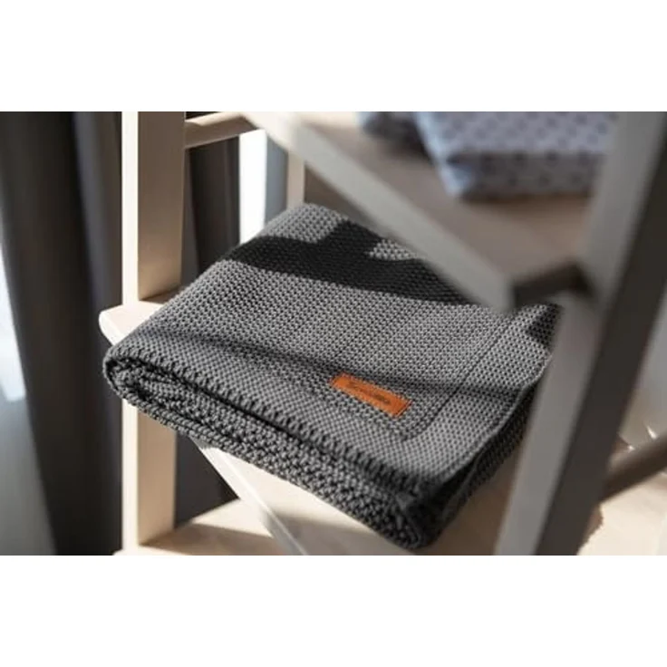 Sensillo COTTON BLANKET 100X80 GRAPHITE 4325/6821 – Bild 6