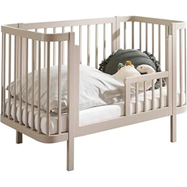 Babyzimmer Hilda 5 teilig in Kaschmir und Mauvella Oak - Kinderzimmer Komplett Set – Bild 9