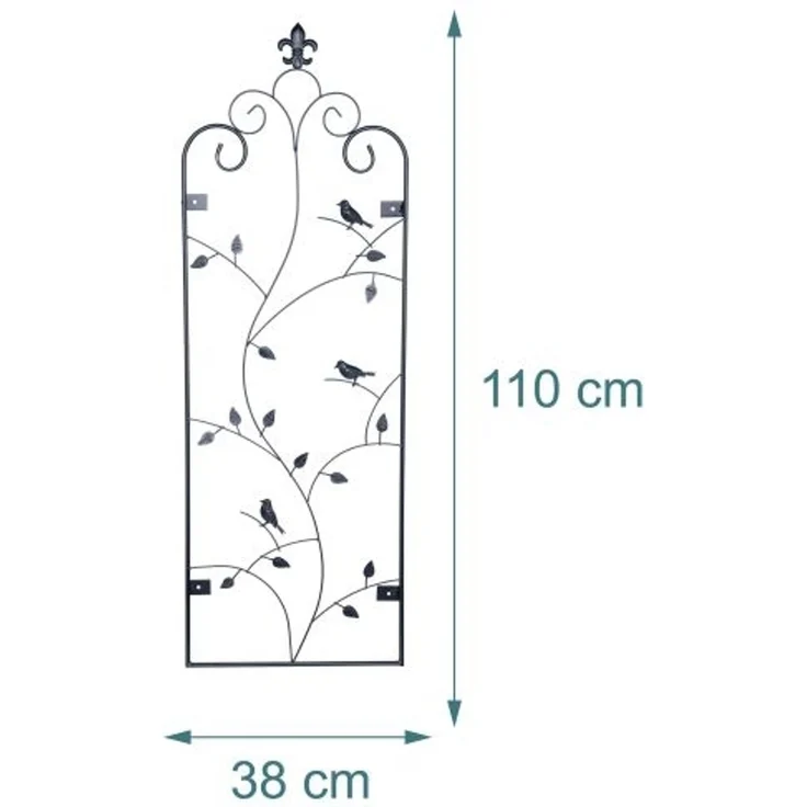 Relaxdays Rankgitter Wand 2er Set – Bild 4