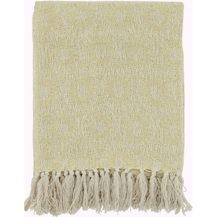 Chic Antique Decke Plaid Kuscheldecke Wohndecke 150x130cm Muster Melone 16110035 – Bild 4