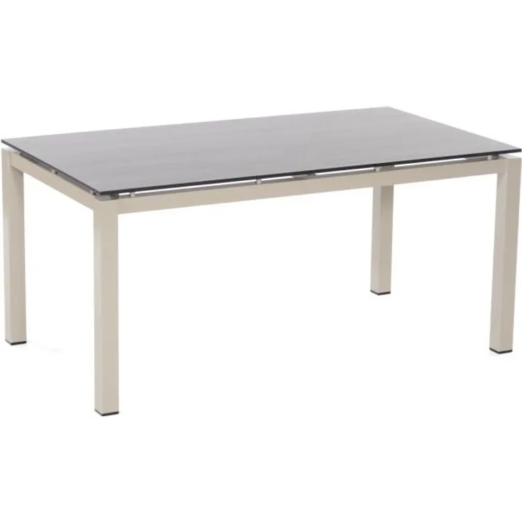 Sonnenpartner Tischgestell Base, Aluminium champagner, 160 x 90 x 73 cm