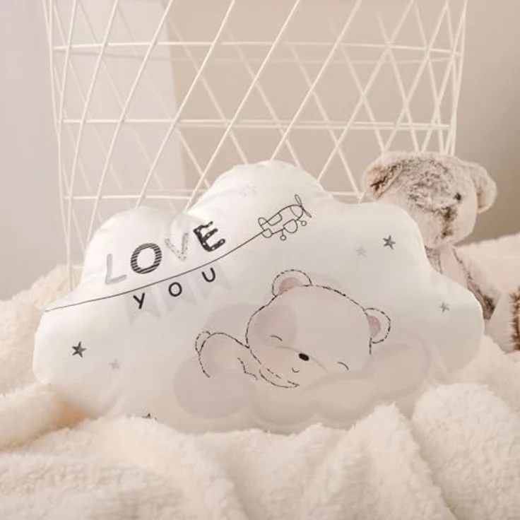 Baby Best Dekokissen BabyBest Sleeping little bear, hochfarbig bedruckt – Bild 3