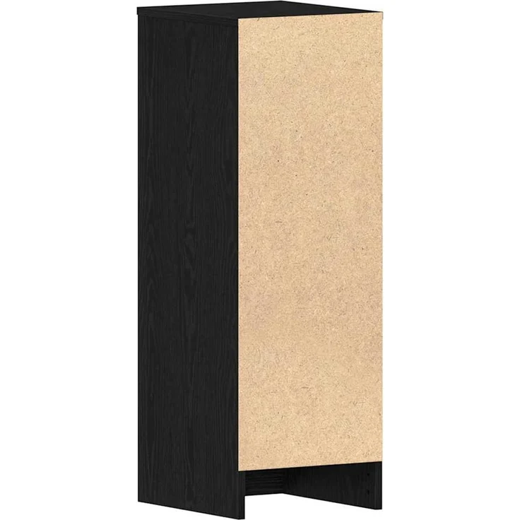 vidaXL Schuhschrank Schwarz Eichen-Optik 32 x 35 x 92 cm Holzwerkstoff 862685 – Bild 6