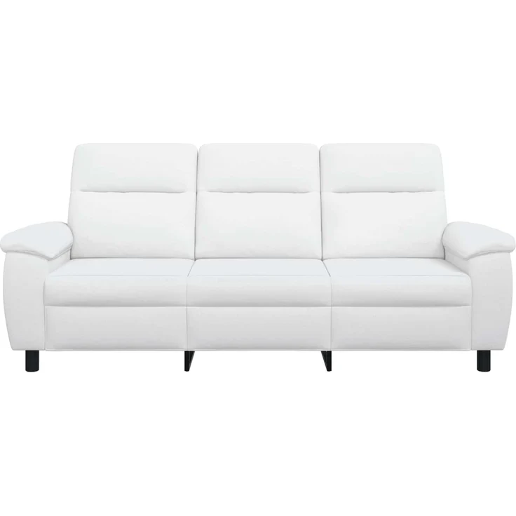 vidaXL Sofa Weiß 214 x 90 x 95 cm Stoff 42040975 – Bild 3