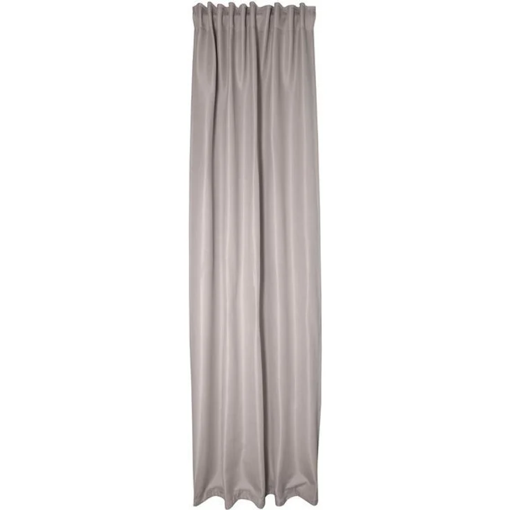 Homing Schlaufenschal Galdin 140x245 Vorhang Schlafzimmer verdunkelnd beige – Bild 4