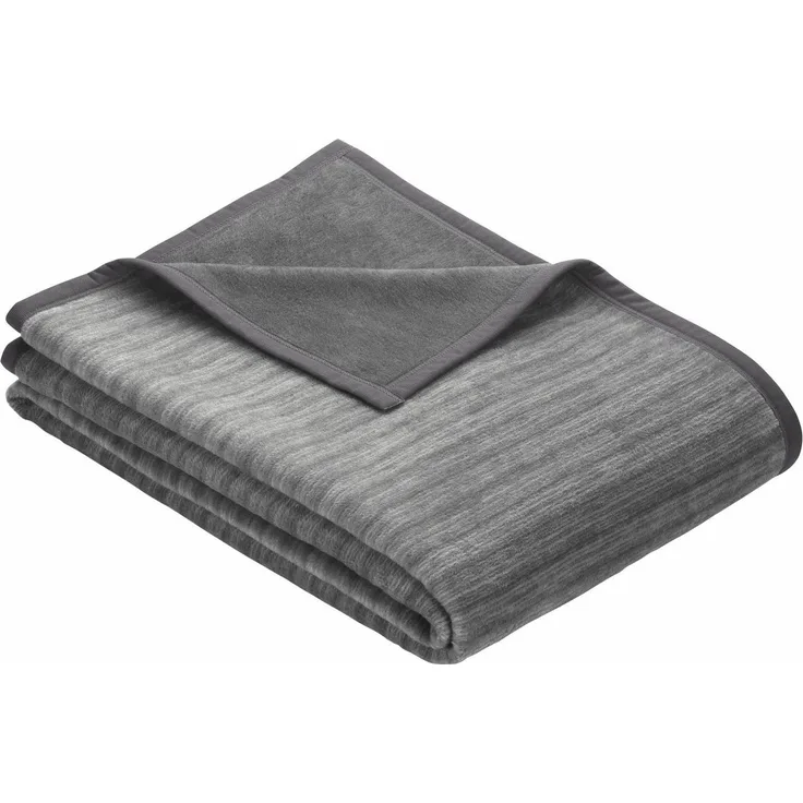 Wohndecke Fano, IBENA, mit Streifen versehen, Kuscheldecke