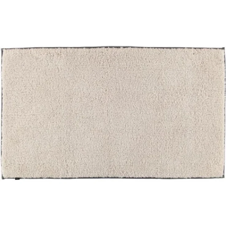 Cawö Badematte Badteppich Frame Uni Travertin (60x100 cm) – Bild 4