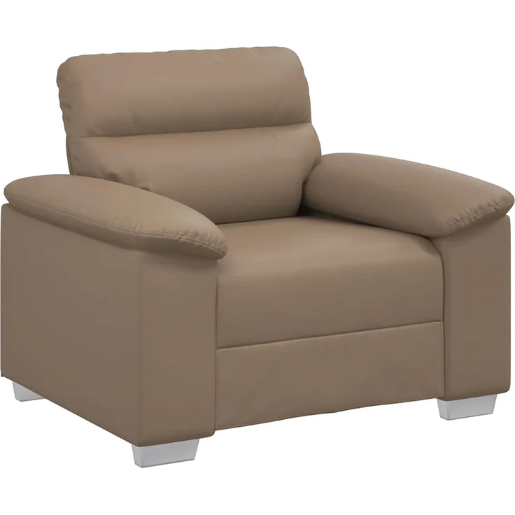 vidaXL Sessel Cappuccino-Braun 100x81x84 cm Kunstleder 4105330 – Bild 1