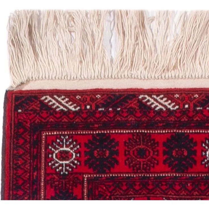Läufer Afghan - Buchara - 294 x 84 cm - rot – Bild 3