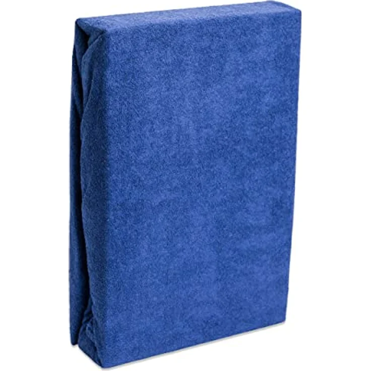 Hometex Premium Textiles Spannbettlaken aus Frottier Stoff bis 23 cm Steghöhe, Frottee, Gummizug: Rundumgummizug, Kuschelig warm und extra weich, ideal für die kalte Jahreszeit – Bild 4