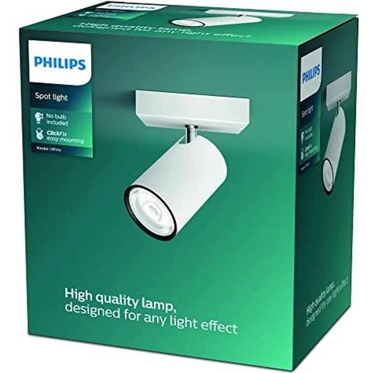Philips myLiving Spot Kosipo 1flg. 1x55W Weiß exkl. LM – Bild 4