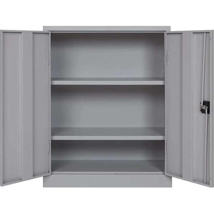 Aktenschrank 92 x 120 cm grau – Bild 4