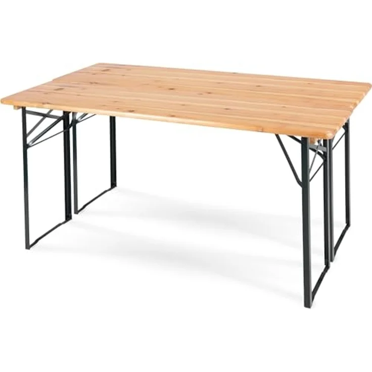 Stagecaptain Bierzeltgarnitur BBT-170 Hirschgarten Bierzelttisch 170 cm Natur 2x Set, (2-tlg), Bayerisches Flair zum Spartarif! – Bild 5