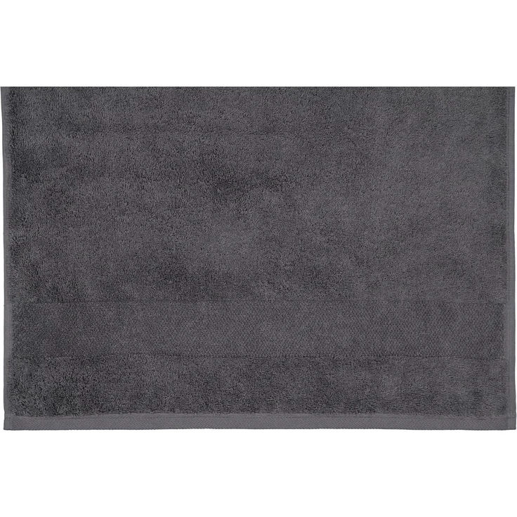 Villeroy & Boch Handtuch - One, Walkfrottier, Handtuch, Baumwolle Dunkelgrau 50x100 cm – Bild 3