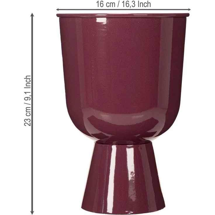 Florists Products Dekoschale Design Blumentopf Pokalform modern dekorativ für Wohn- und – Bild 4
