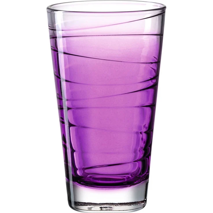 Leonardo 'Vario Struttura' Trinkglas, Kalk-Natron Glas, 280 ml, 6x Trinkglas, Mehrfarbig – Bild 7