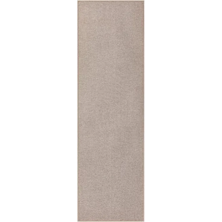 Songmics HOME Teppich, rutschfest, Jute-Optik, maschinenwaschbar, kamelbraun, 80x300 cm – Bild 2