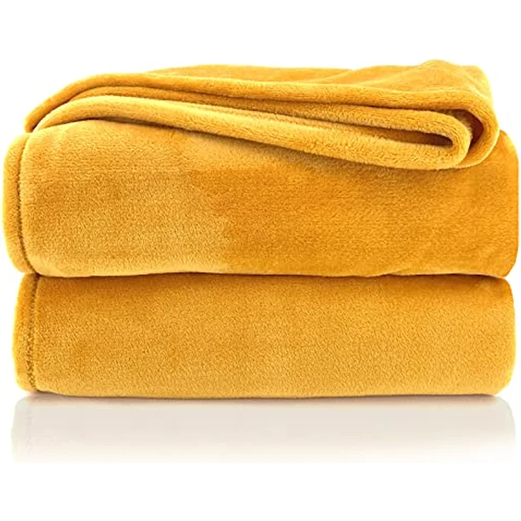 Wohndecke Premium Super Soft Flanell Kuscheldecke Sofadecke, heimtexland, super weich und flauschig, Allergiker geeignet, atmungsaktiv – Bild 2