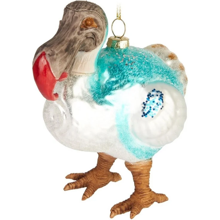 BRUBAKER Weihnachtsbaumkugel Lustige Weihnachtskugel aus Glas - Handbemalt und Mundgeblasen Figuren (1 St), Christbaumschmuck Weihnachtsdeko Anhänger - Deko – Bild 3