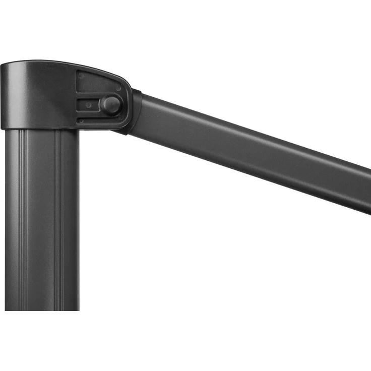 Ampelschirm Rhodos Blacklight 300/8 anthrazit rund, Ø ca. 300 cm – Bild 4