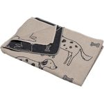 DAVID FUSSENEGGER Tierdecke Haustierdecke "Best friends allover " 100 x 140 cm