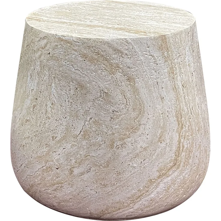 Gartentisch >Bonn< in Fibreclay, natur - 47,5x41x47,5 (BxHxT)