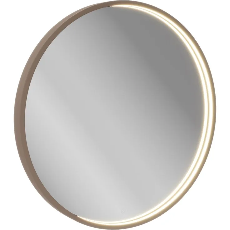 LANZET LED Spiegel Ø 60 cm, Goldbronze