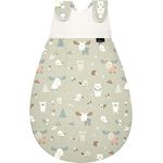 Alvi Baby-Mäxchen Außensack Schäfchen beige 56/62