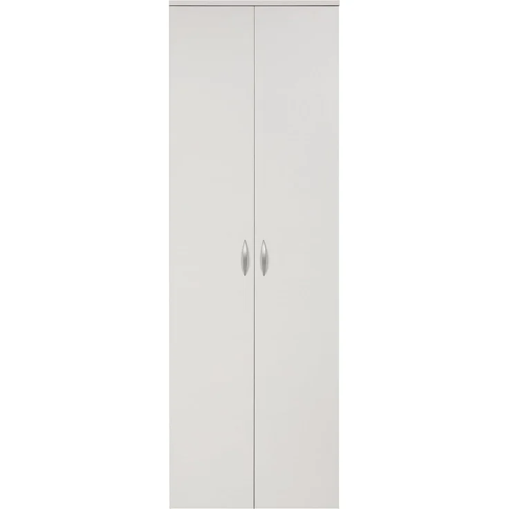 Kleiderschrank,weiß, 60x180x34 cm – Bild 1
