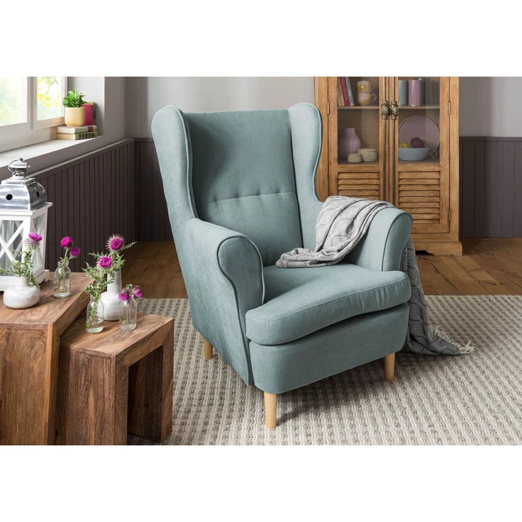Ohrensessel 71x74x105 petrol SCANDI #109 – Bild 9