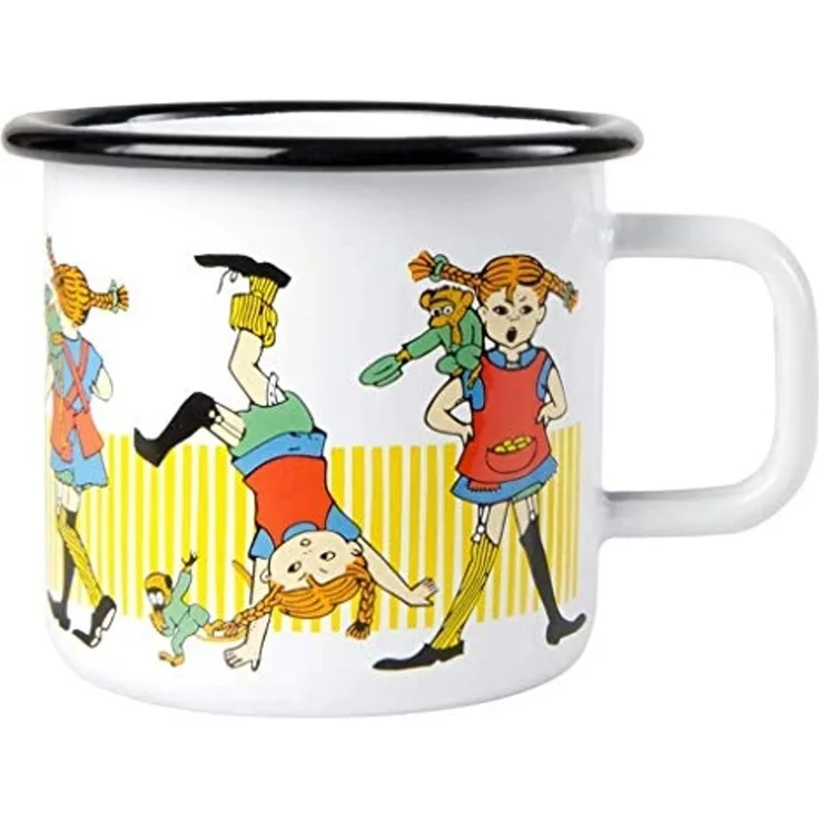 Muurla Kinderbecher Tasse Pippi Langstrumpf Pippi Longstocking (370 ml)