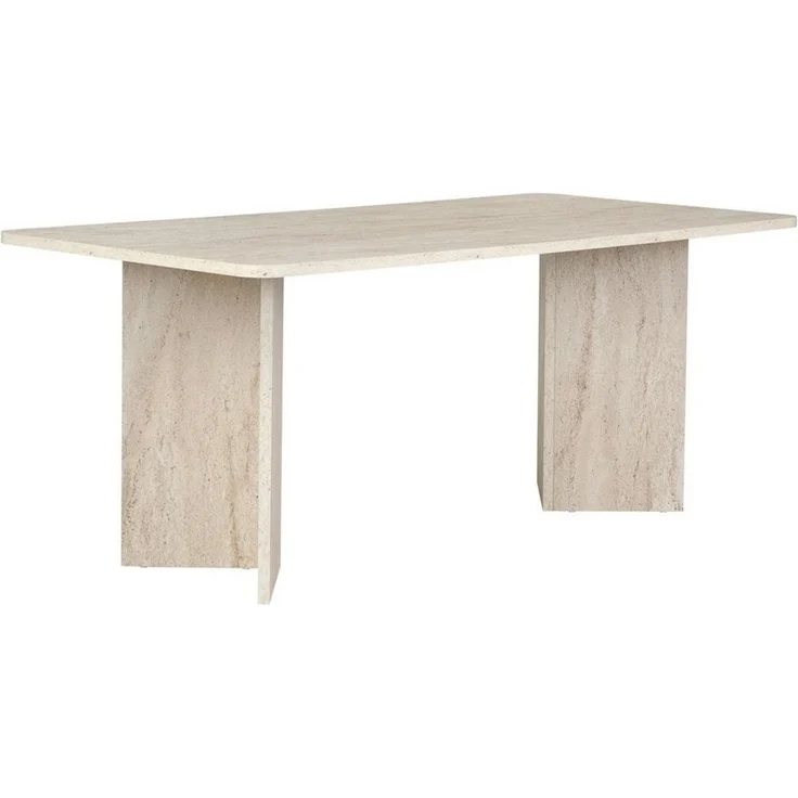 Skye Decor Esstisch Linza, Modernes Boho Design, Rechteckige Tischform, Kratzunempfindlich – Bild 3
