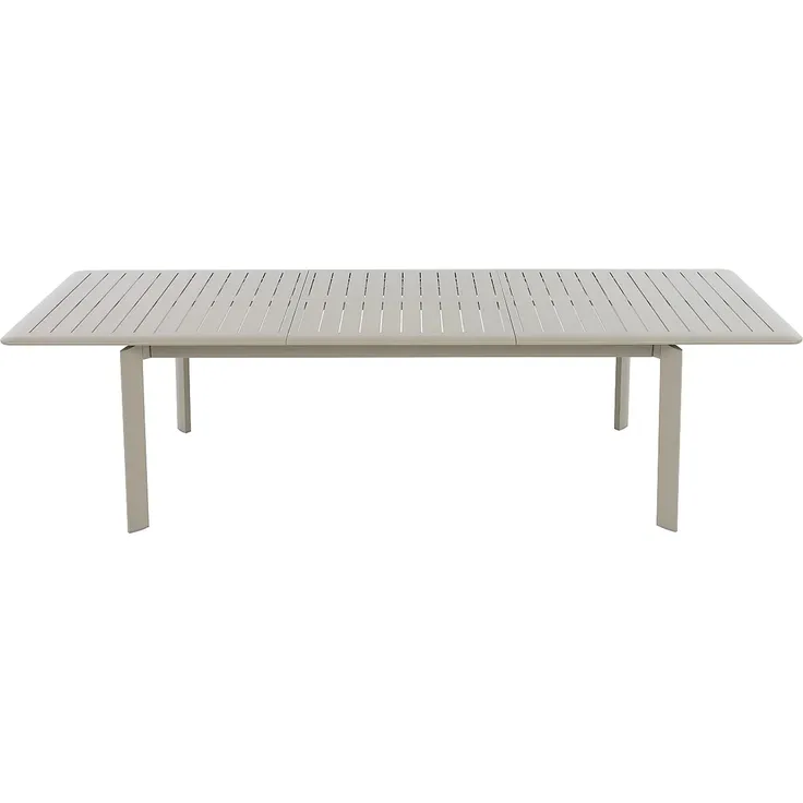 Vente-unique - VELYRA Gartenessgruppe Metall Schokoladenbraun - B 60 cm100 cm x H 85 cm75 cm x L 57 cm205 cm286,5 cm – Bild 4