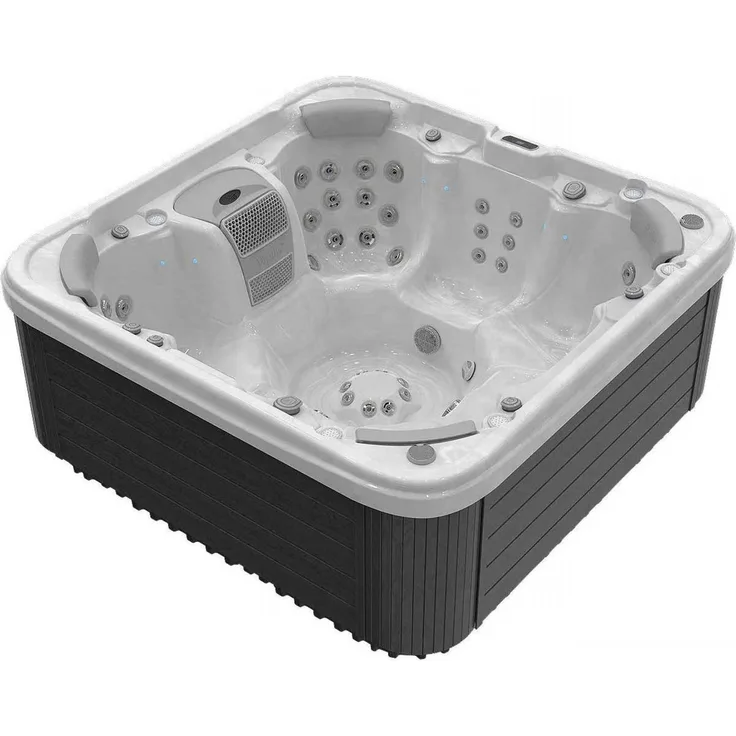 Wellis Vienna Life Whirlpool Außenwhirlpool 230x230x90cm für 7 Personen inkl. Thermocover