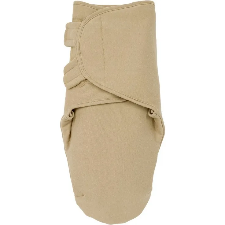 Meyco Baby Pucktuch Gefüttert Uni - Sand - 0-3 Mon