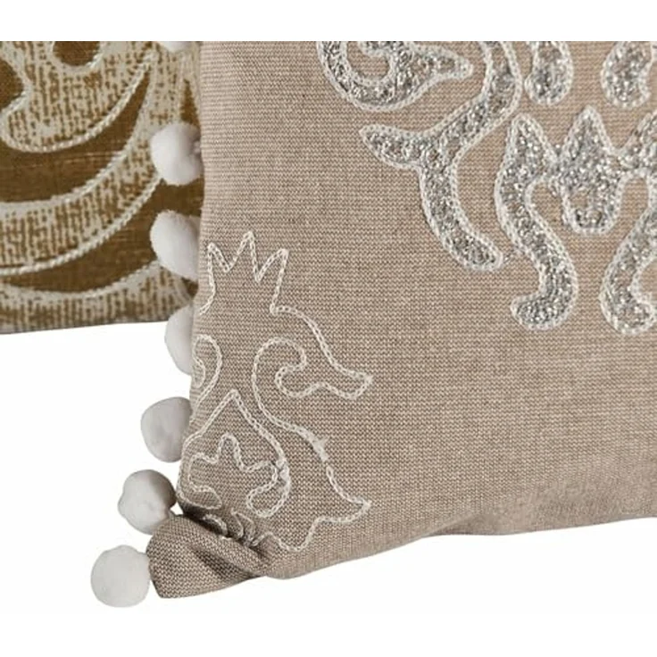 Mirabeau Kissenhülle Kissenhülle 3er Set Emelin creme, (3 Stück) – Bild 5