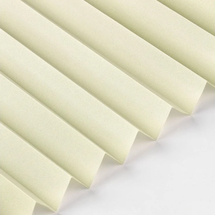 jalousiescout Plissee Pure Plissee Premium, 35x110 cm, creme, halbtransparent, ohne Bohren, verspannt, Klemmfix, Polyester-Stoff, blickdicht und lichtdurchlässig – Bild 3