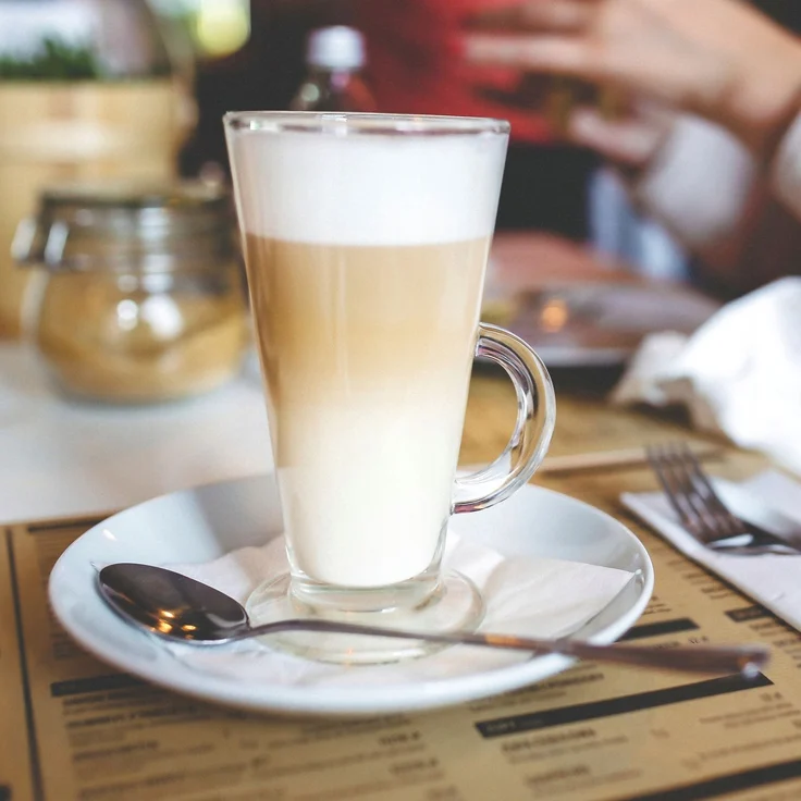 KADAX Kaffee-Latte-Gläser für Getränke, 6er-Set, 260 ml – Bild 3
