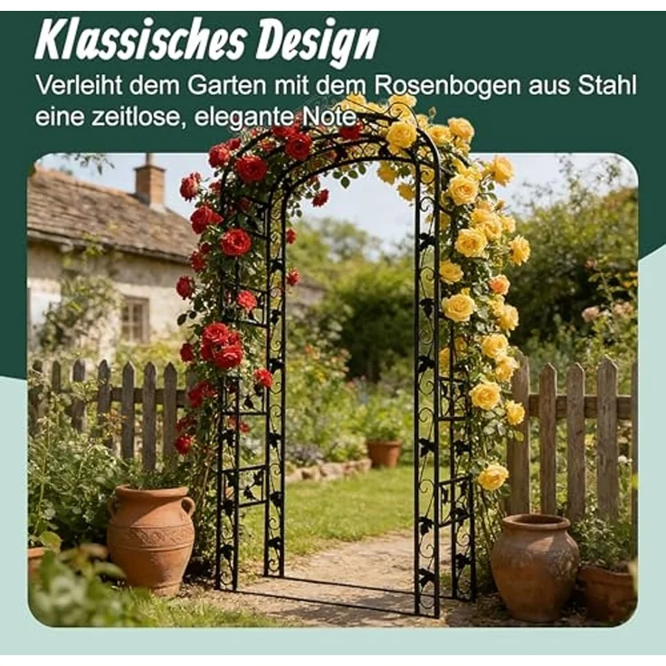 Rosenbogen Weinreben-Design 10052856 – Bild 2