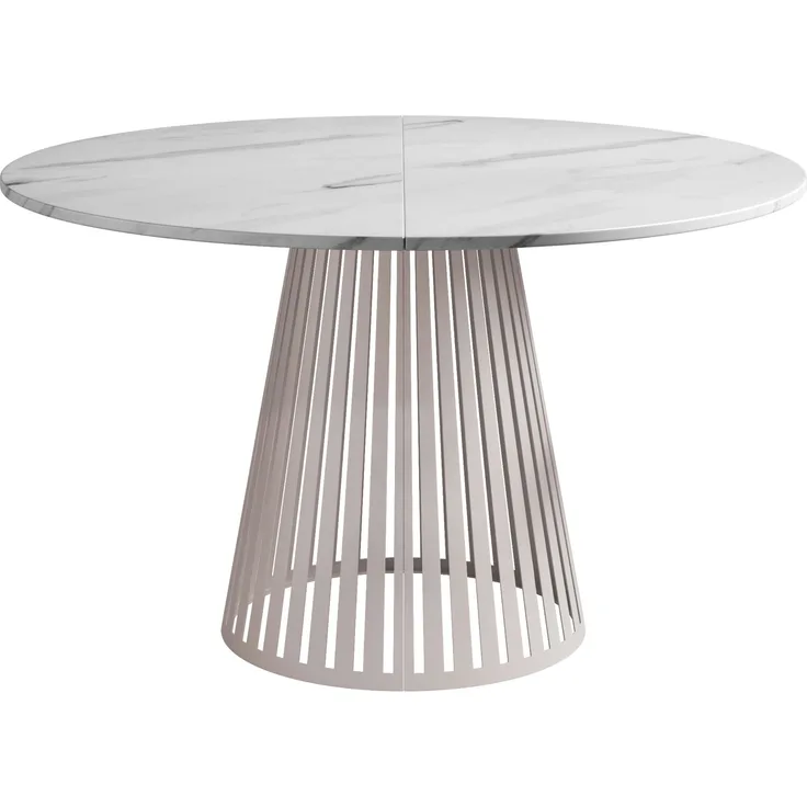 Esstisch Cumair Cashmere 100 (Farbe: Cashmere / Bianco Marmor)