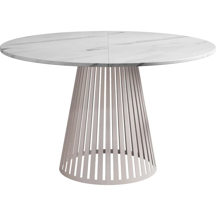 Esstisch Cumair Cashmere 100 (Farbe: Cashmere / Bianco Marmor) – Bild 1