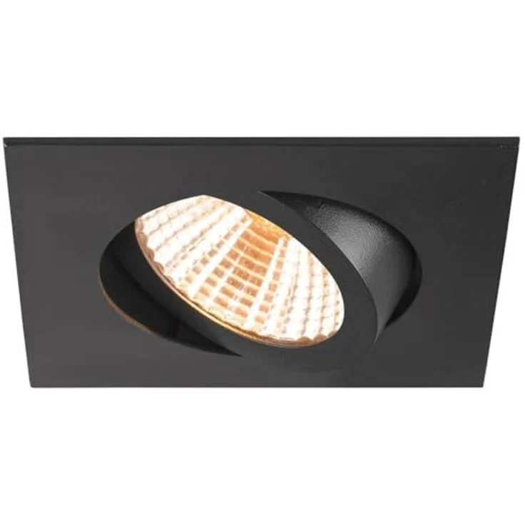 SLV 1007428 NEW TRIA® 68 Deckeneinbauleuchte Dim-to-Warm 38° quadratisch schwarz – Bild 2