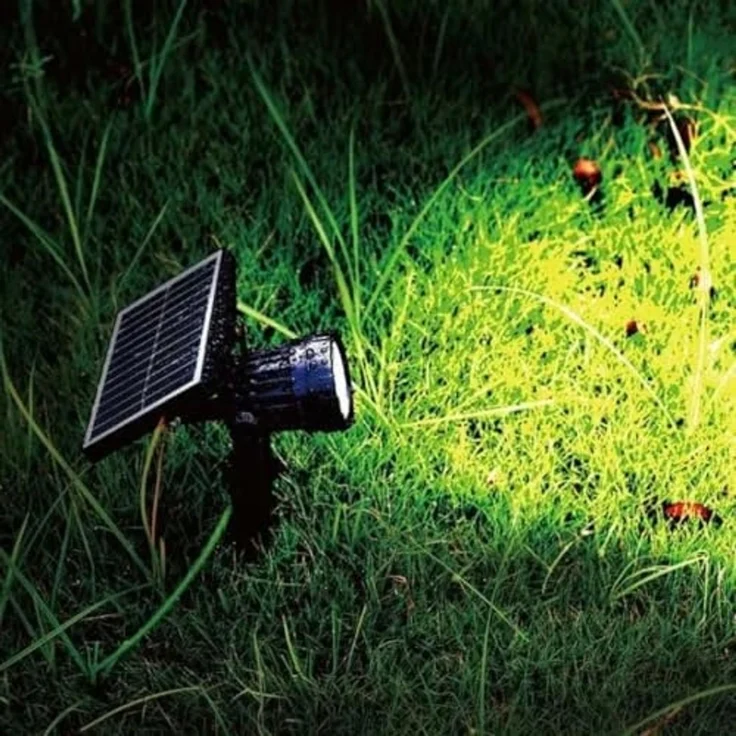 V-TAC 6662 VT-952 Solar-Haushaltslampe LED (RGB) 2 W Schwarz – Bild 4